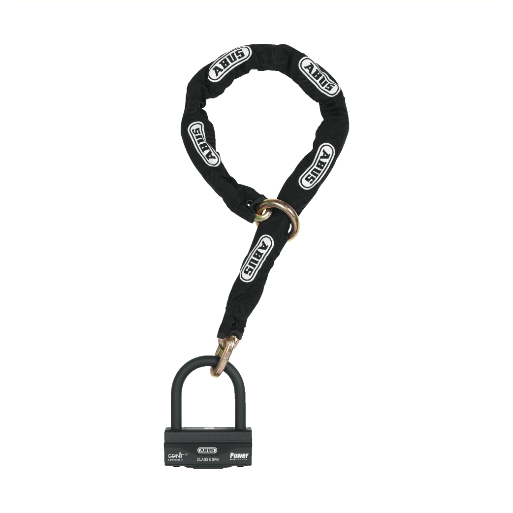 Abus Granit Power Xplus combinaison antivol et chaîne 58/140HBIII100 12KS120 noir ART****