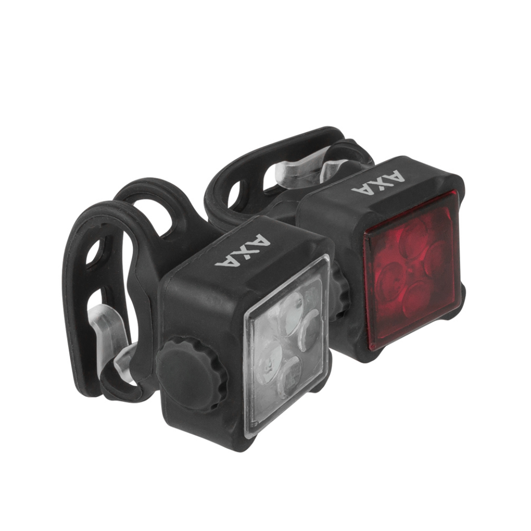 Axa Niteline 44-R kit d'éclairage Noir Batterie