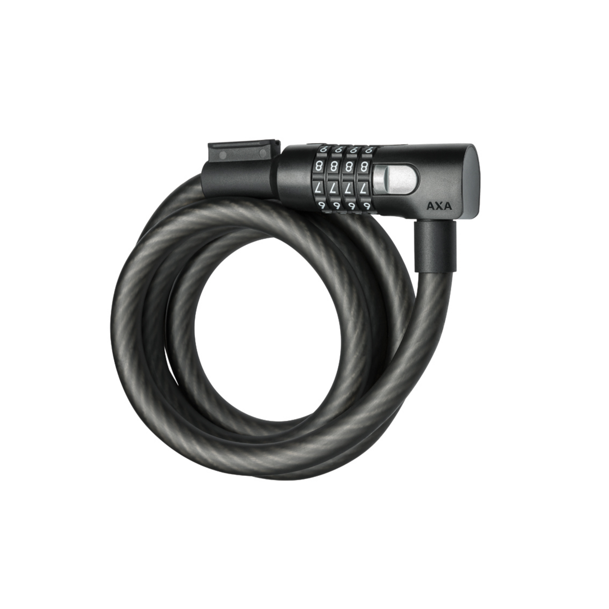 Axa Resolute C15-180 câble antivol avec combinaison à combinaison Noir