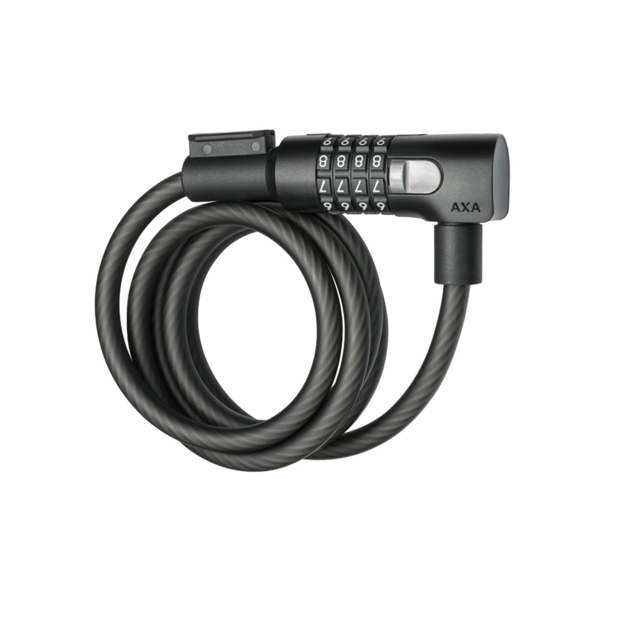 Axa Resolute C10-150 câble antivol avec combinaison à combinaison Noir