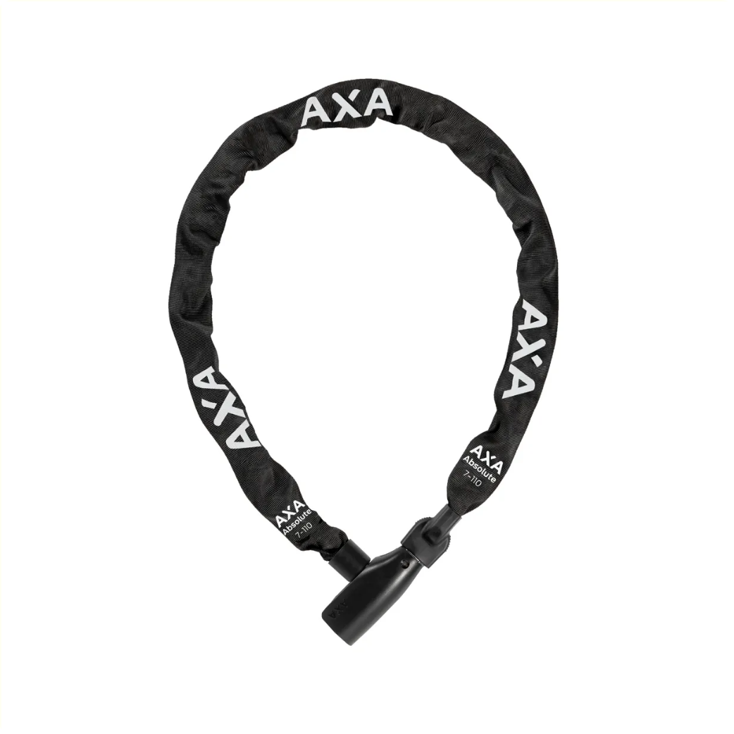 Antivol à chaîne Axa Absolute 7-110 110cm de long maillons 7mm. Niveau de sécurité 9