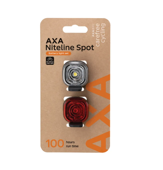 Kit d'éclairage LED Axa Niteline Spot à piles