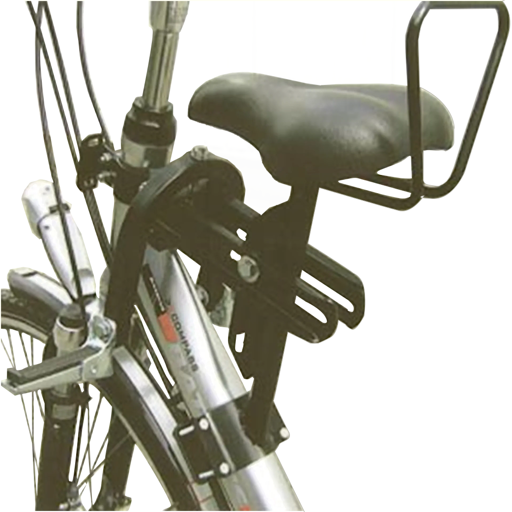 Selle enfant avec fixation sur tube de cadre, pour cadre femme monotube. modèle 4