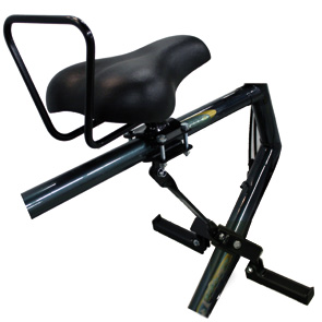 Selle enfant avec fixation sur tube de cadre, pour vélo homme. modèle 2