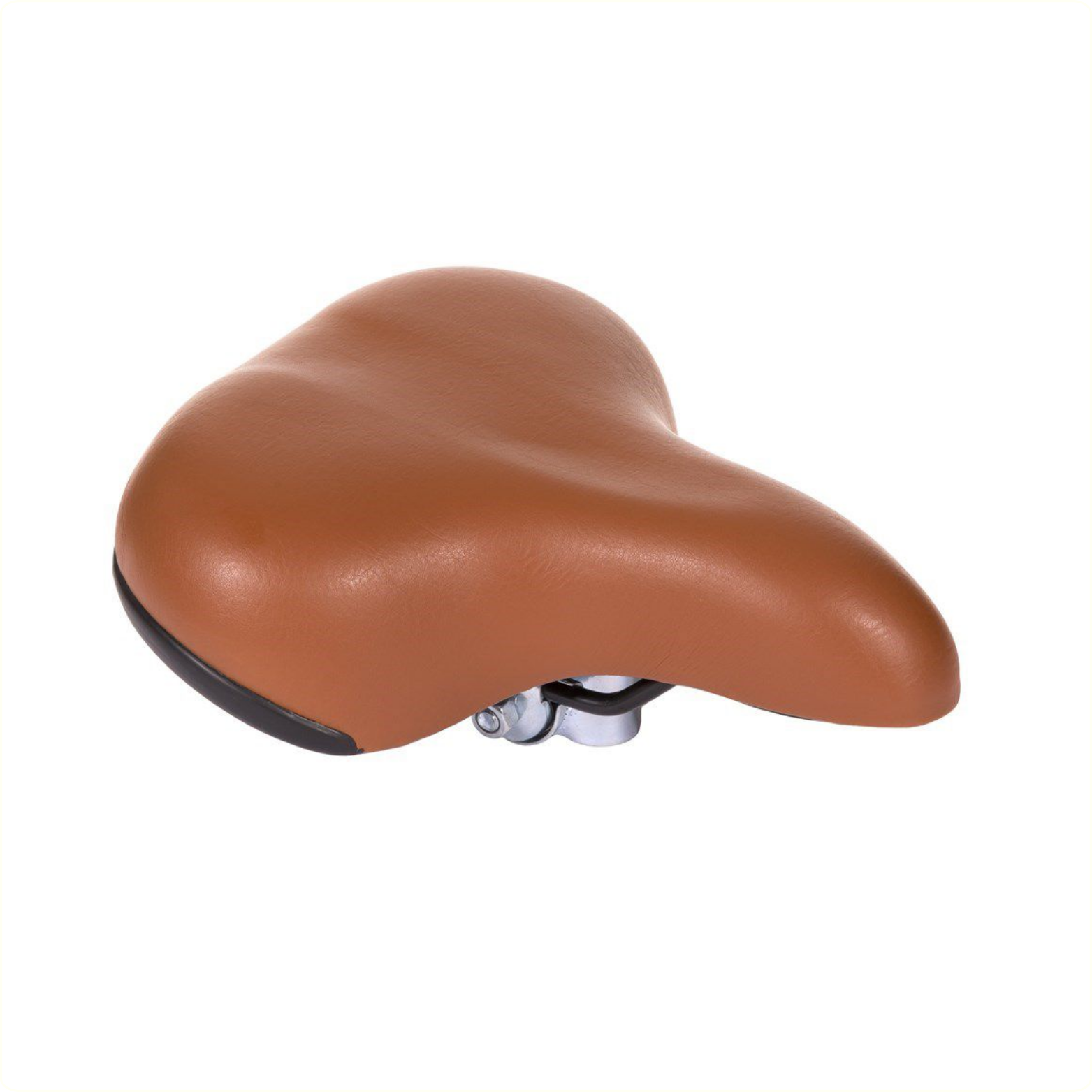Selle Mirage Comfort marron, avec sangle.