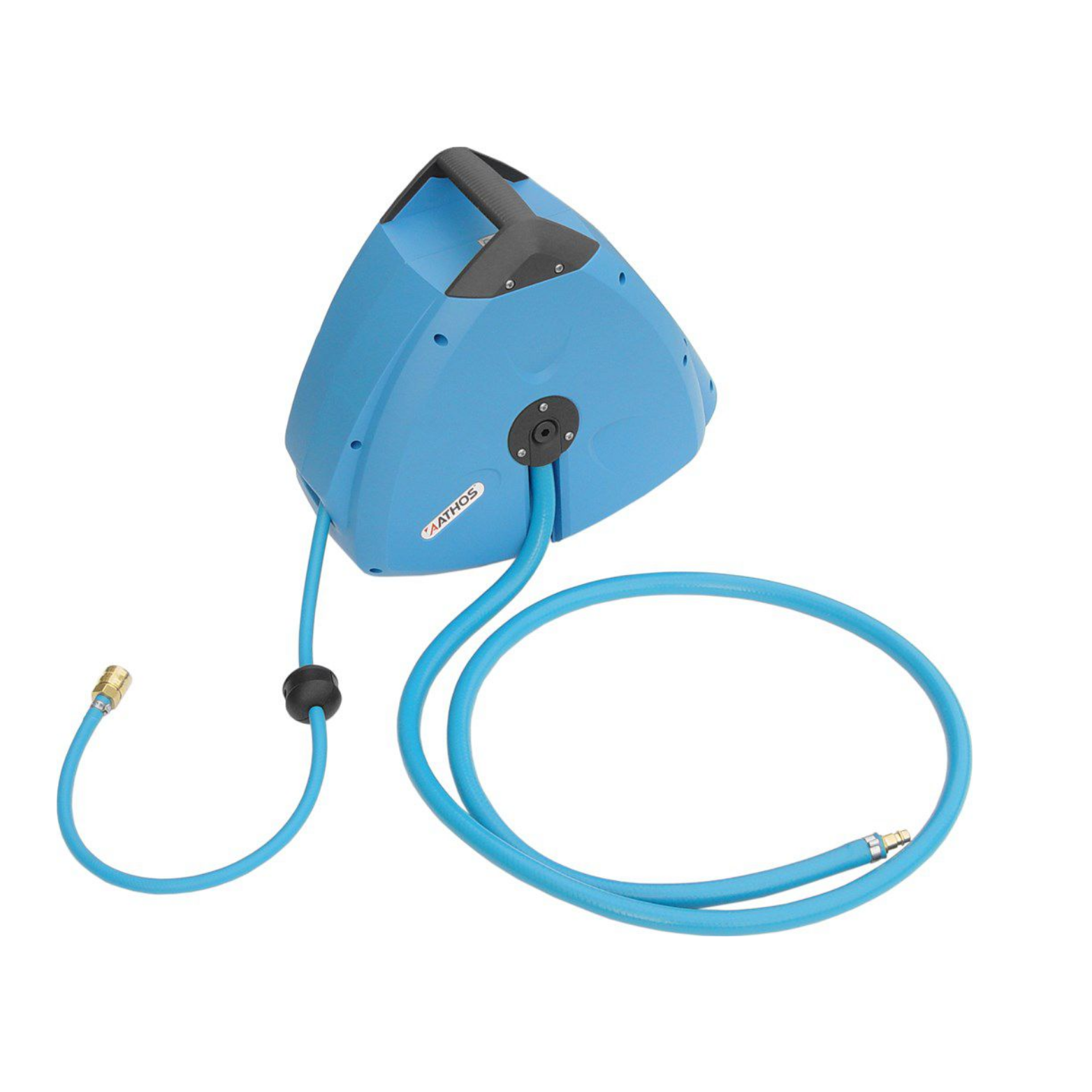 Bobine de pression d'air de cycle 10m. maximum 15 bars. montage mural