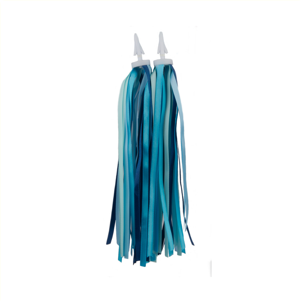 Poignée serpentins, bleu