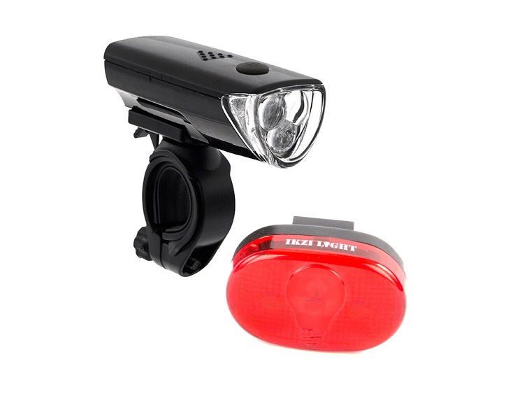 Ensemble d'éclairage IkziLight The Sunset 1xLED blanc et 3xLED rouge Batterie