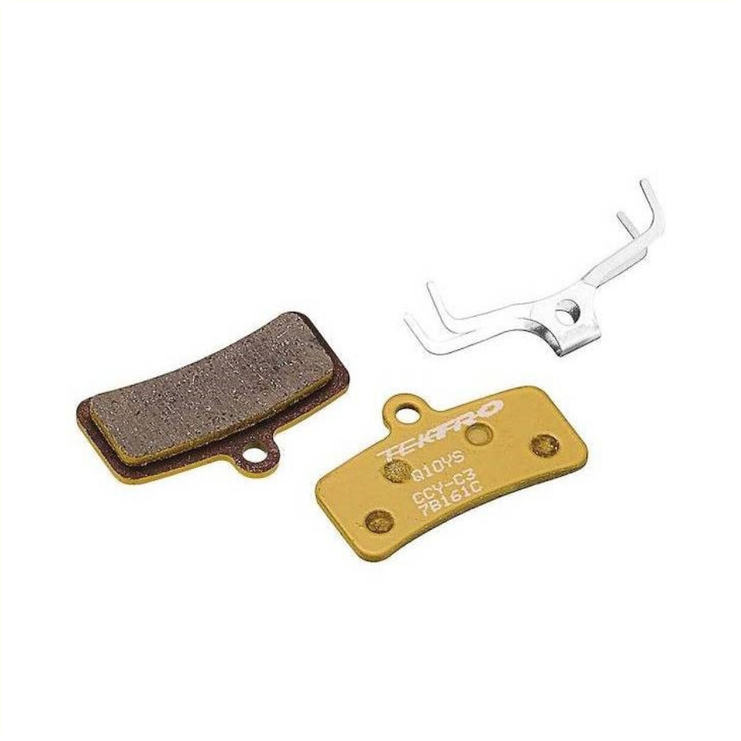 Plaquette de frein à disque Tektro Q10YS 4 pistons, équilibre global