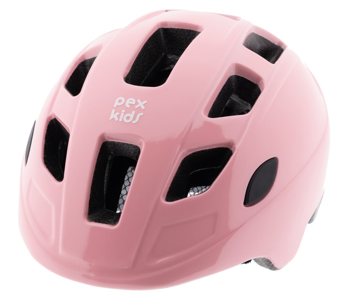 Casque PexKids rose, taille M (52-56 cm)