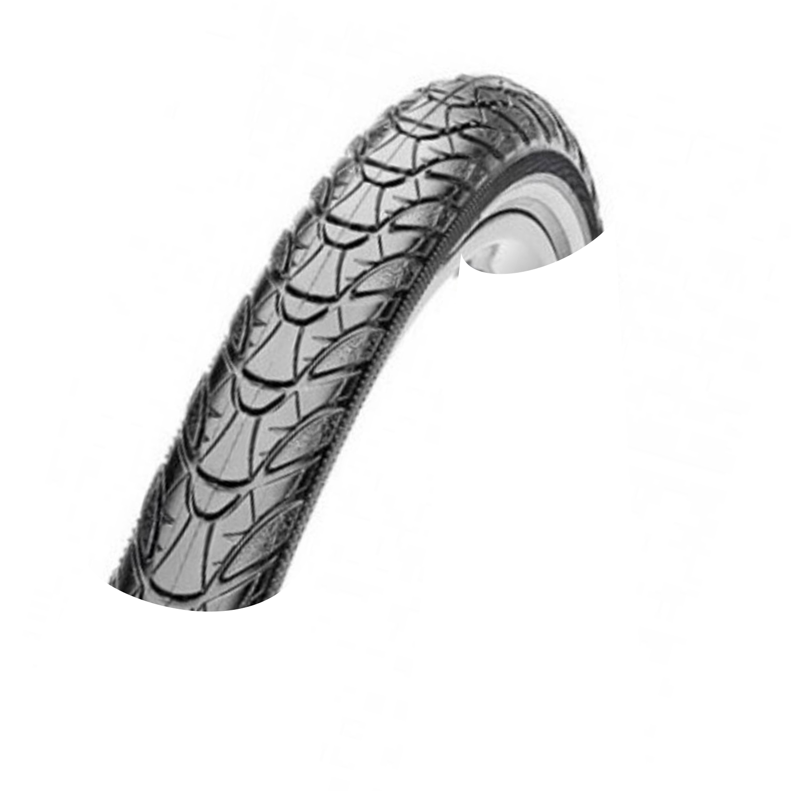 CST Sensamo Allround (1mm anti-crevaison) noir avec réflexion latérale. 28x1½, ETRTO 40-635