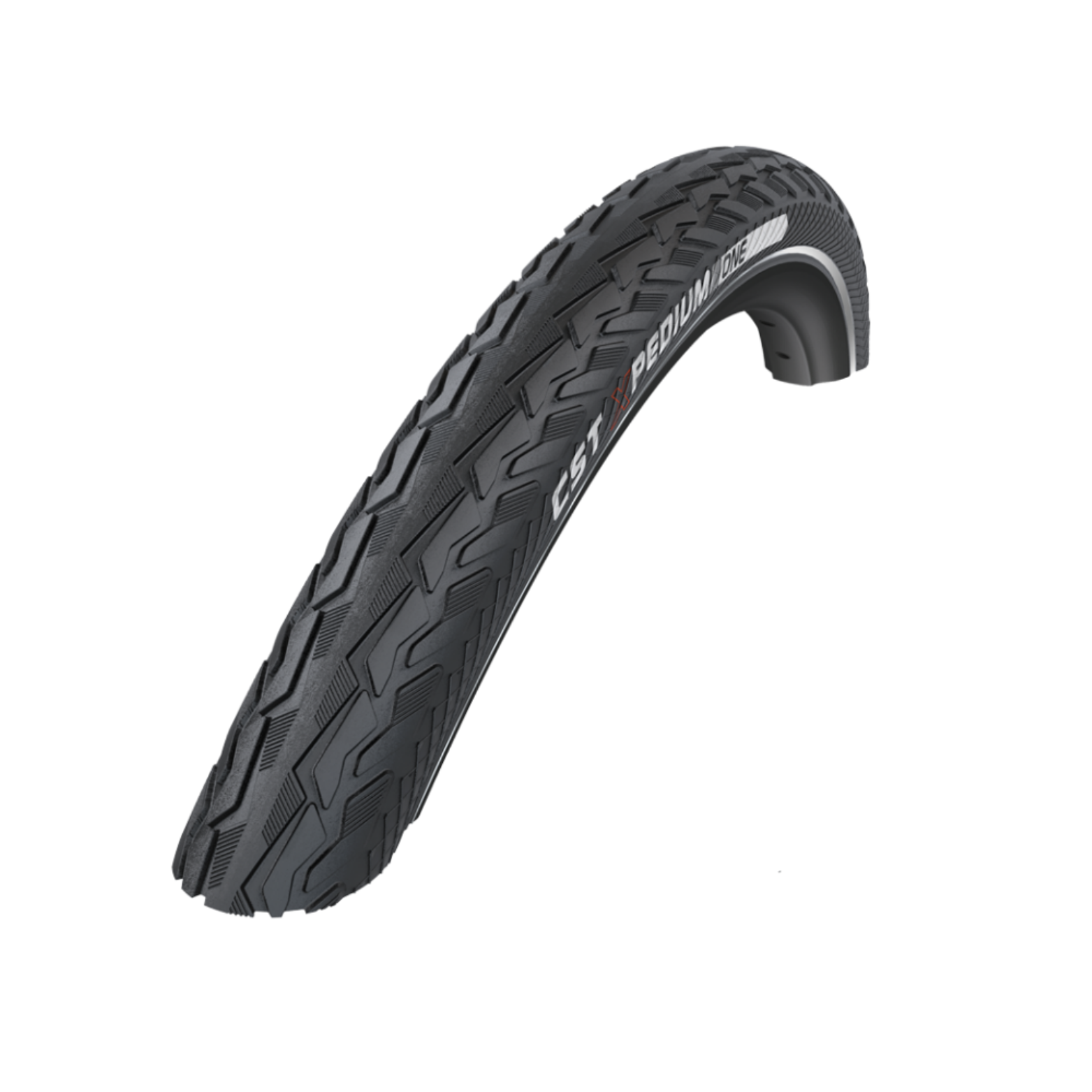 CST Xpedium One (1mm anti-crevaison) noir avec reflet. 28x1,50,  ETRTO 40-622
