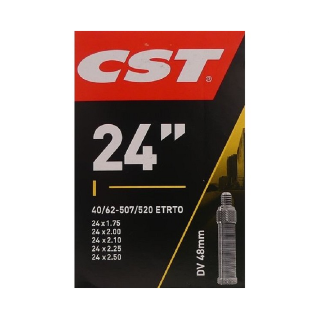 Chambre à air CST 24x1,75 -2,25 ETRTO 47/62-507/520 Combi, Valve : Dunlop Blitz/Holland 48mm