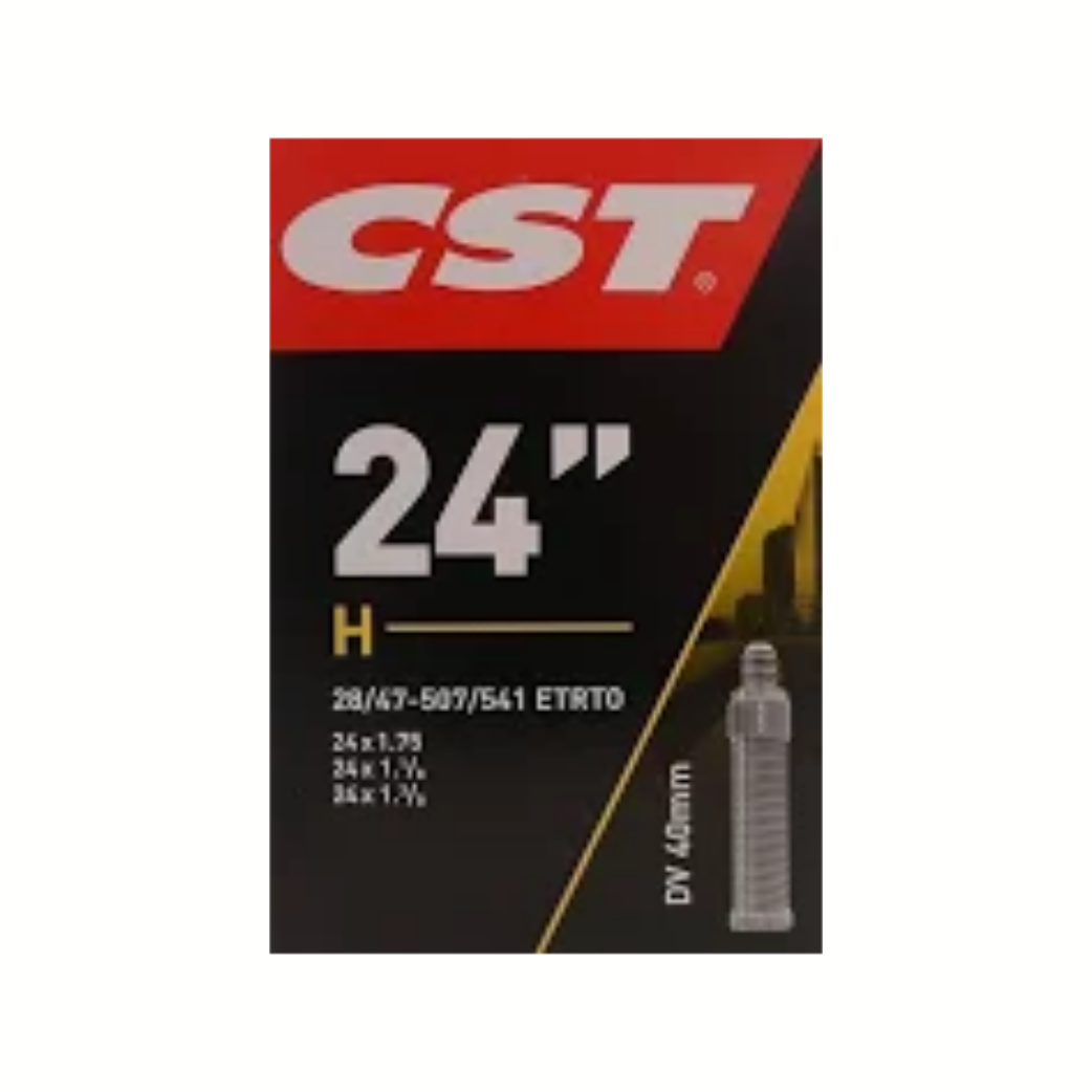 Chambre à air CST 24x1,75 -2,25 24x1 1/8 24x1 3/8 ETRTO 28/47-507/541 Combi, Valve : Dunlop Blitz/Holland 40mm