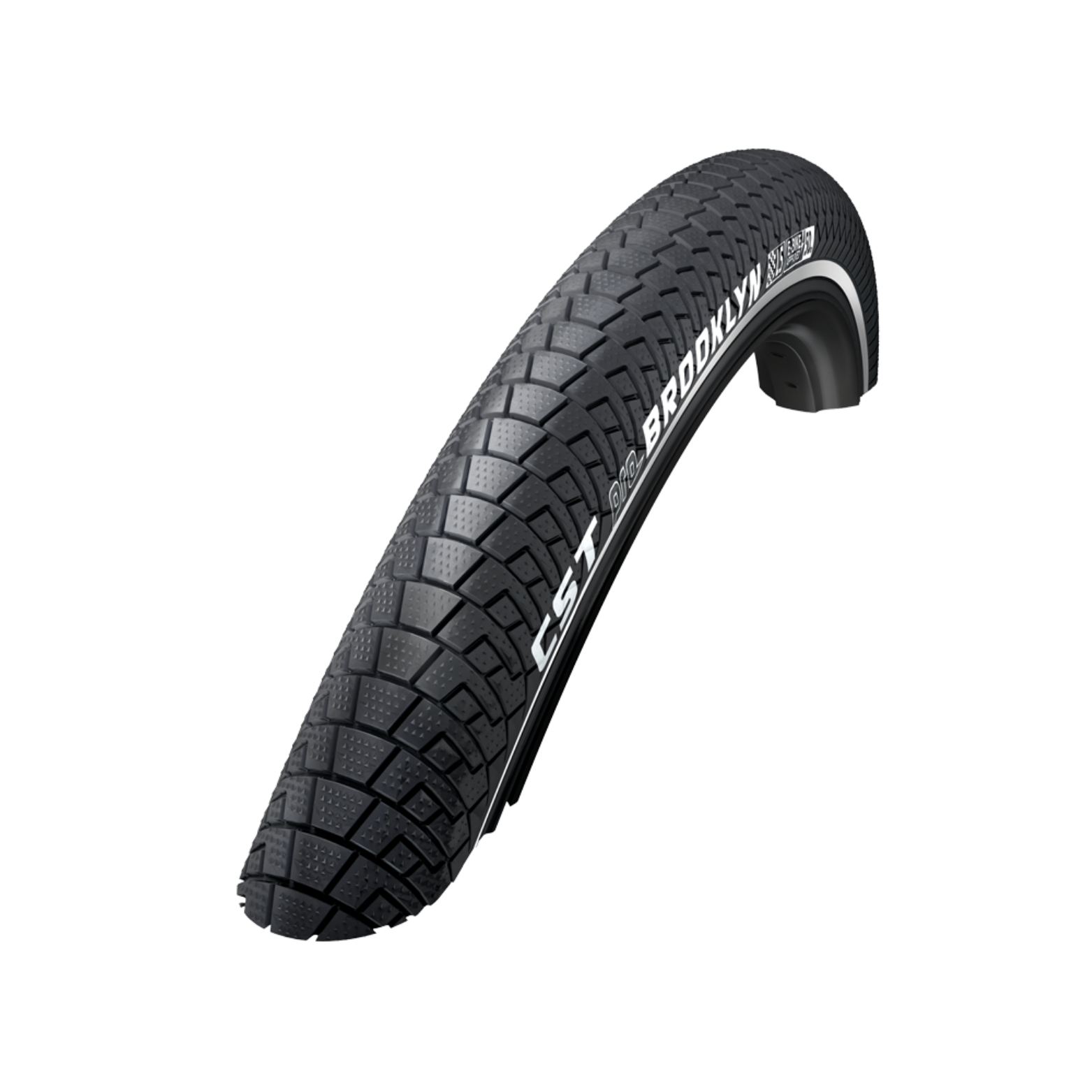 CST Brooklyn Pro noir (anti-crevaison 2mm). 26x2.15 ETRTO 55-559