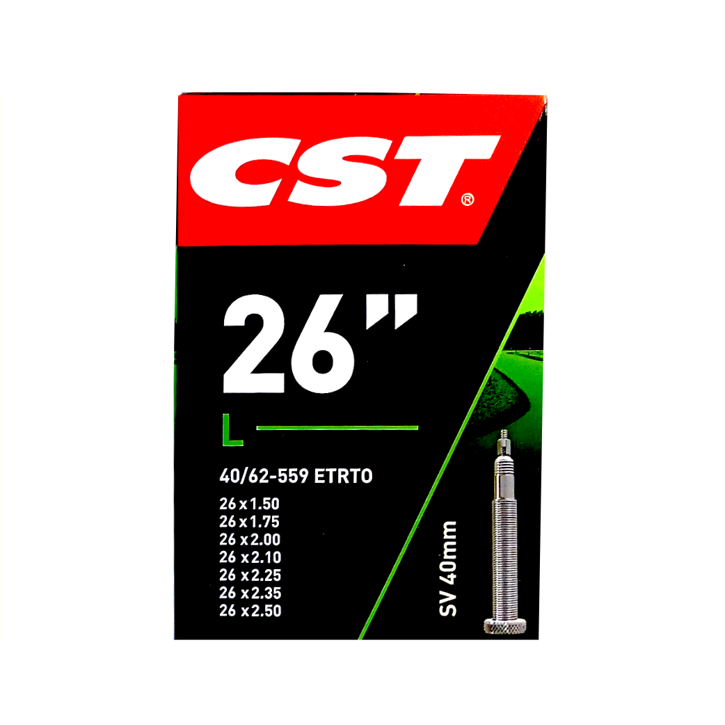 CST Inner Tube 26 x1.75-2.50 ETRTO 40/462-559, Valve: Presta/ French 40mm