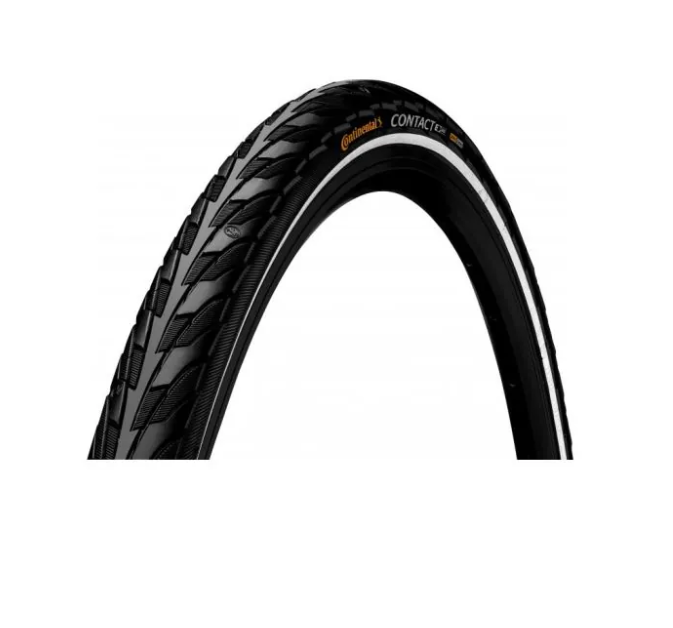Pneu Continental Contact, noir avec reflets, 28x1 5/8x1 3/8, ETRTO 37-622 (homologué pour vélos électriques jusqu'à 25 km/h)