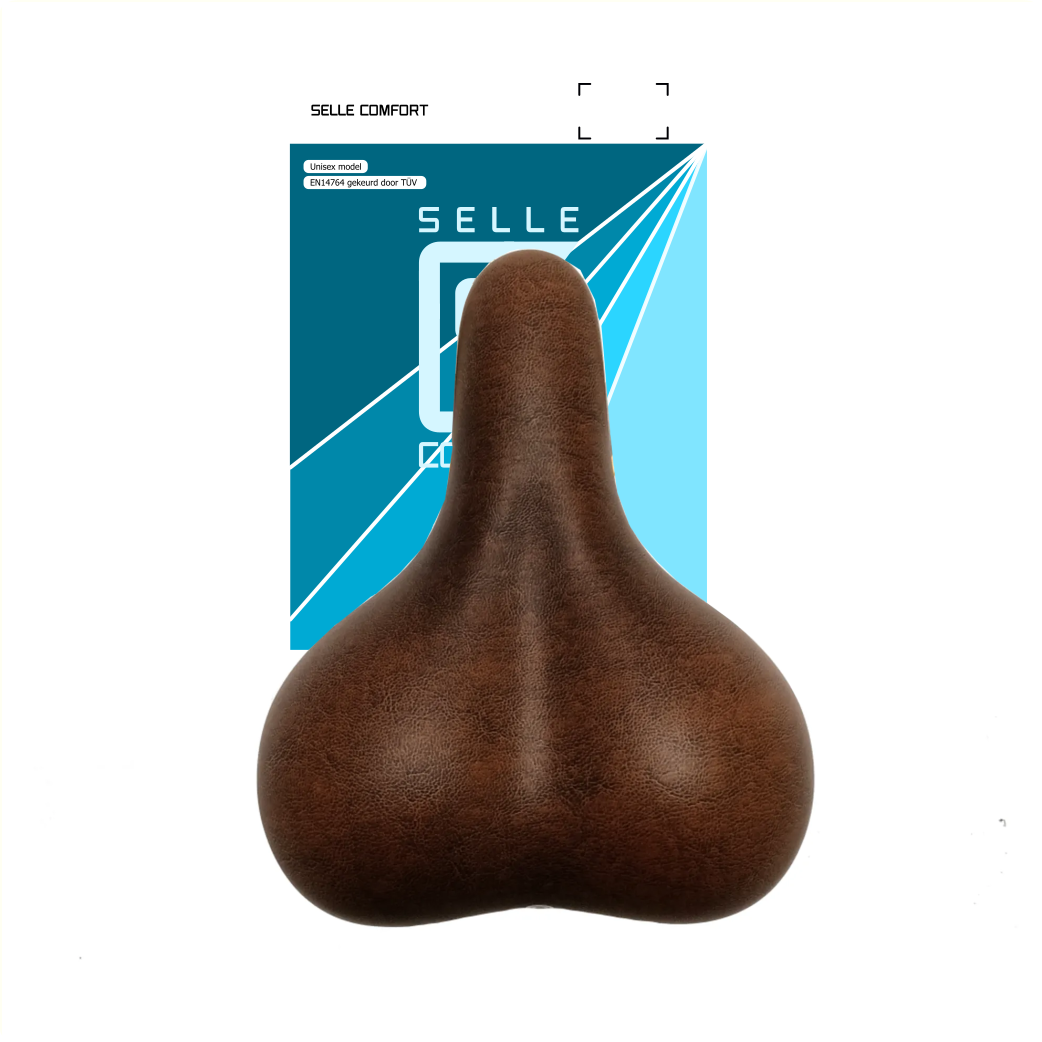 Selle Selle Comfort City marron, sans sangle