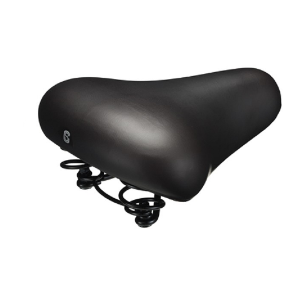 Selle Comfort Saddle City Foam Budget, sangle incluse