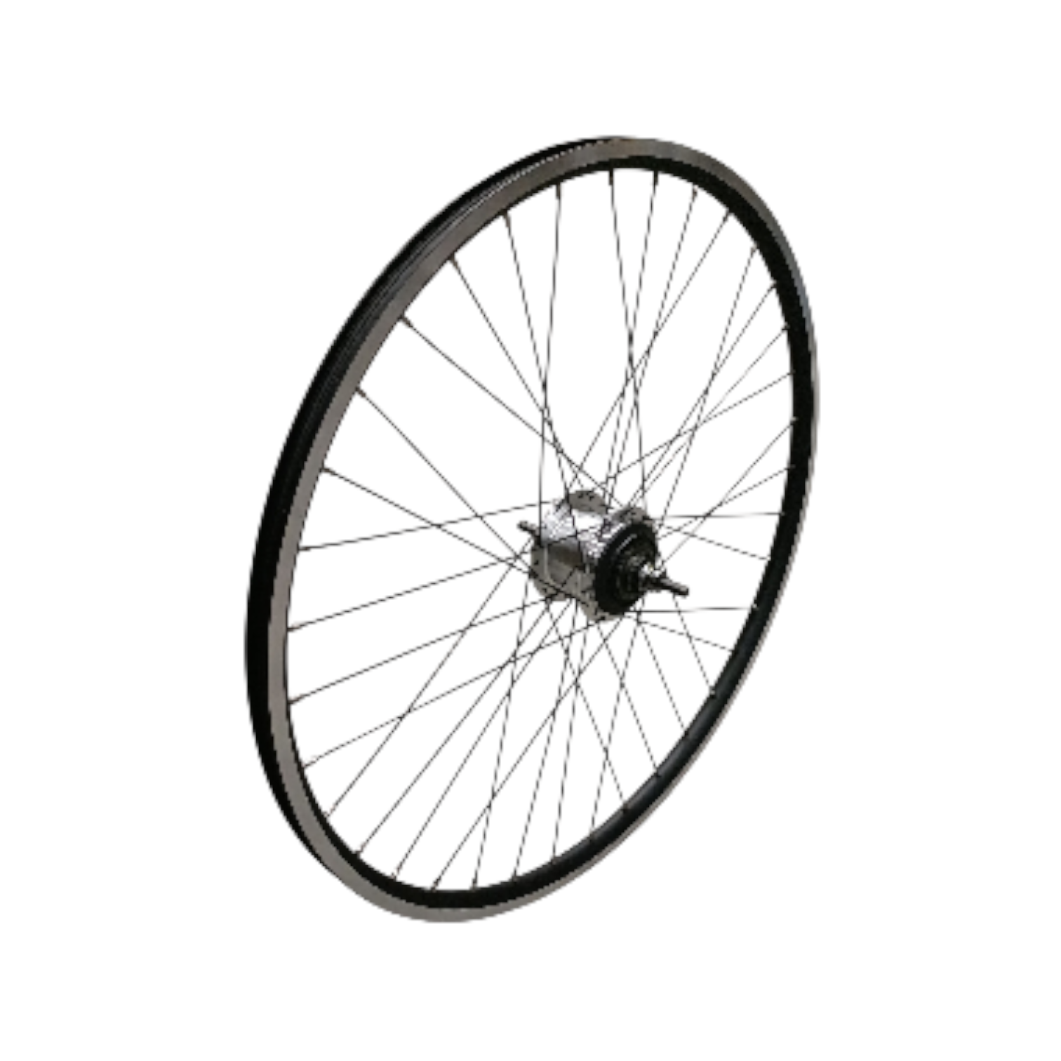 Roue arrière 28 x 1 3/8 Nexus 7 (pour Rollerbrakes) - Noir
