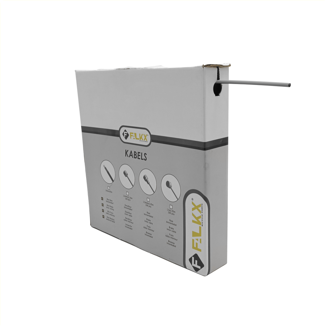 FALKX câble de frein extérieur 5mm argent 30m