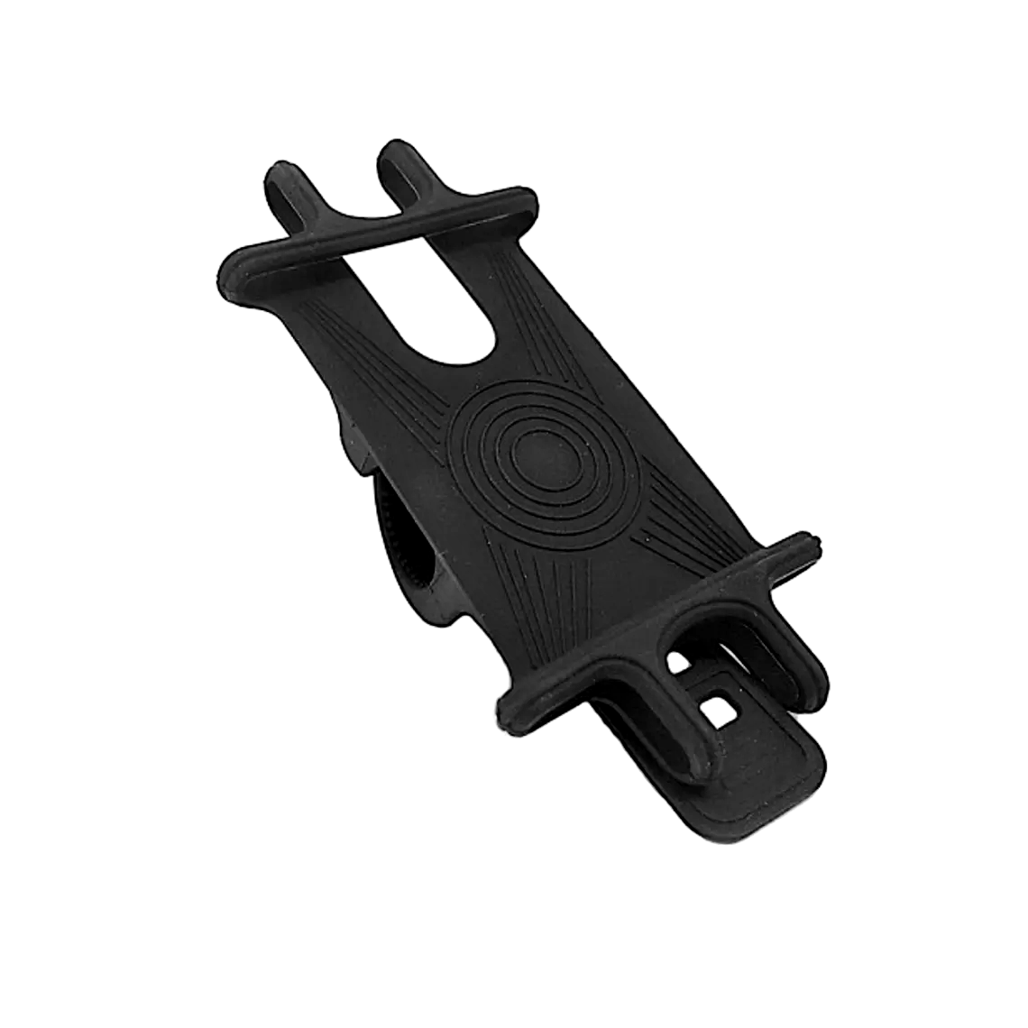 FALKX Easy Support de téléphone en silicone, noir
