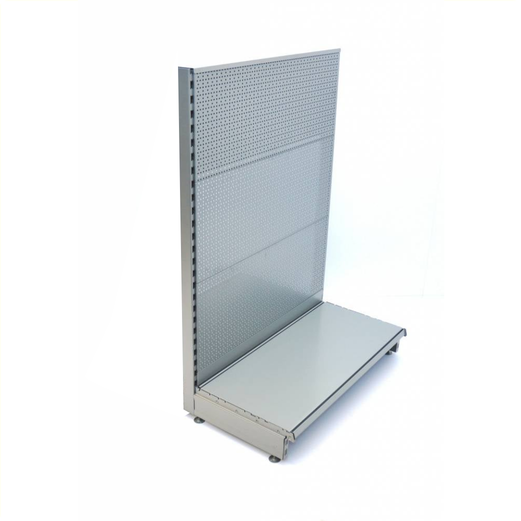 Etagère murale Gondole 1 mètre de large (autoportante)
141x8x3 cm, profondeur pied 37/16cm
