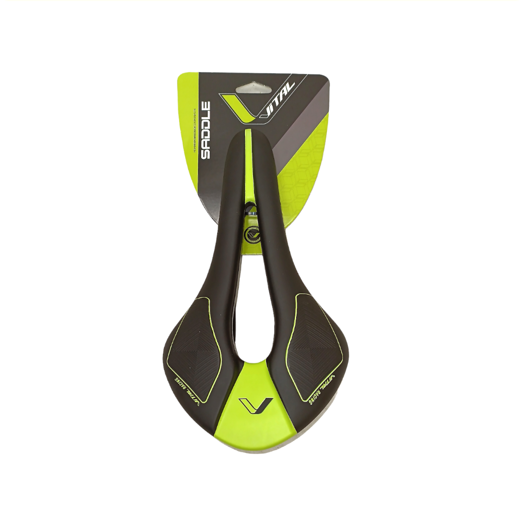 Course de selle/VTT. Pont Cr-Mo noir/vert