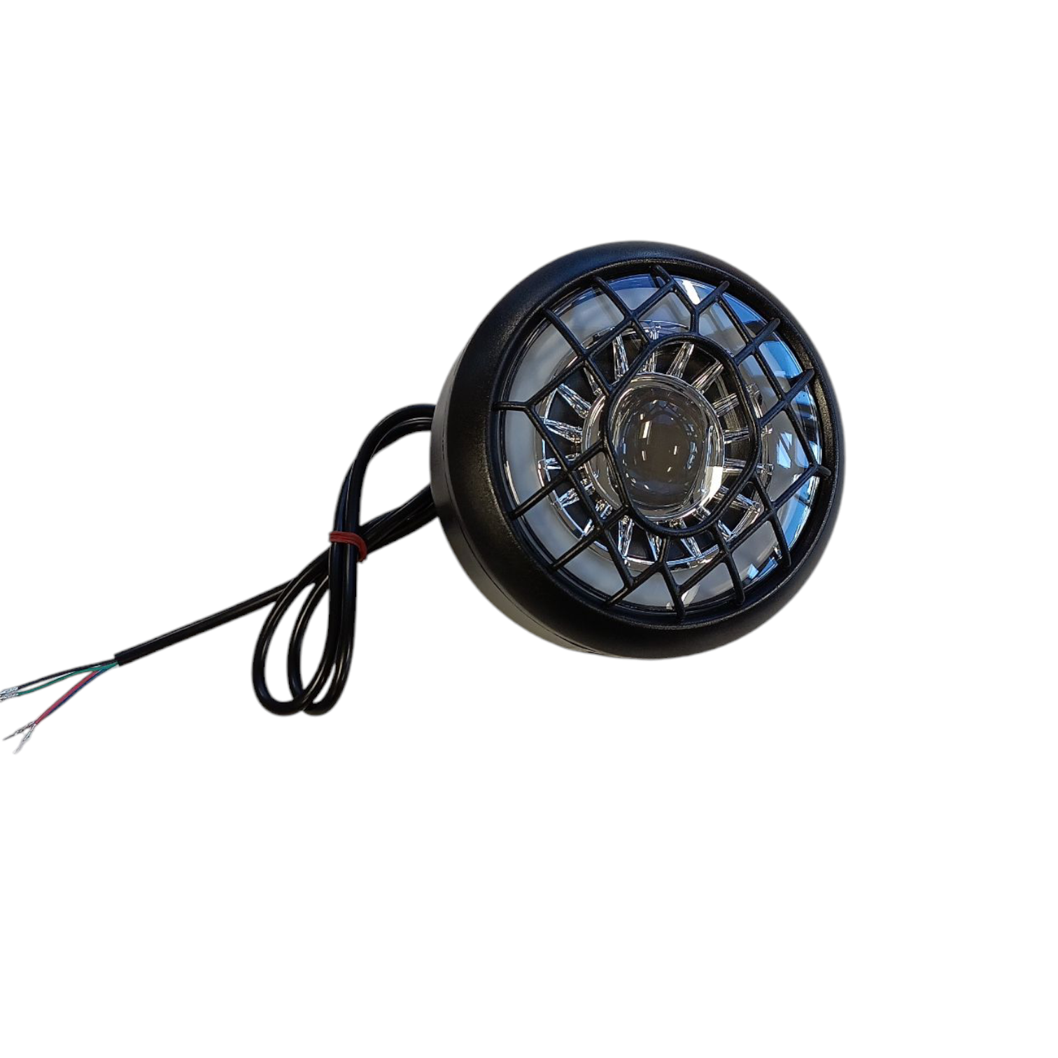 Phare FALKX Fatbike 36/48V 10W avec feu de jour et klaxon.