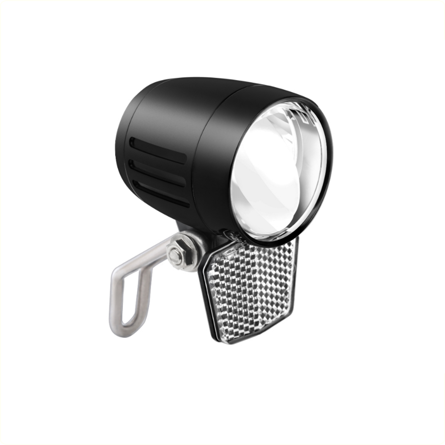 Phare LED Falkx noir, 20Lux E-Bike 6V-48V