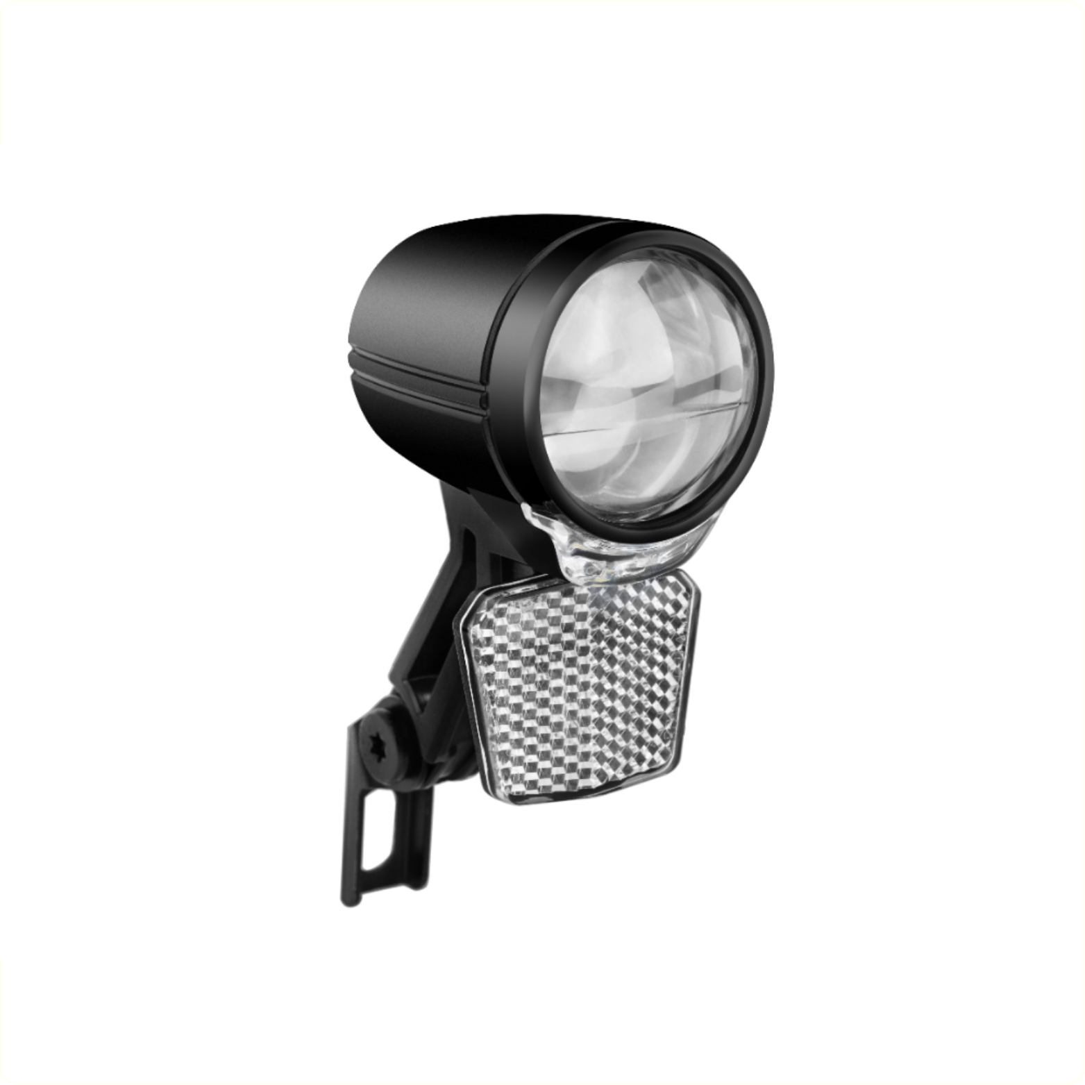 Phare LED Falkx noir, 50 Lux E-Bike 6V-48V