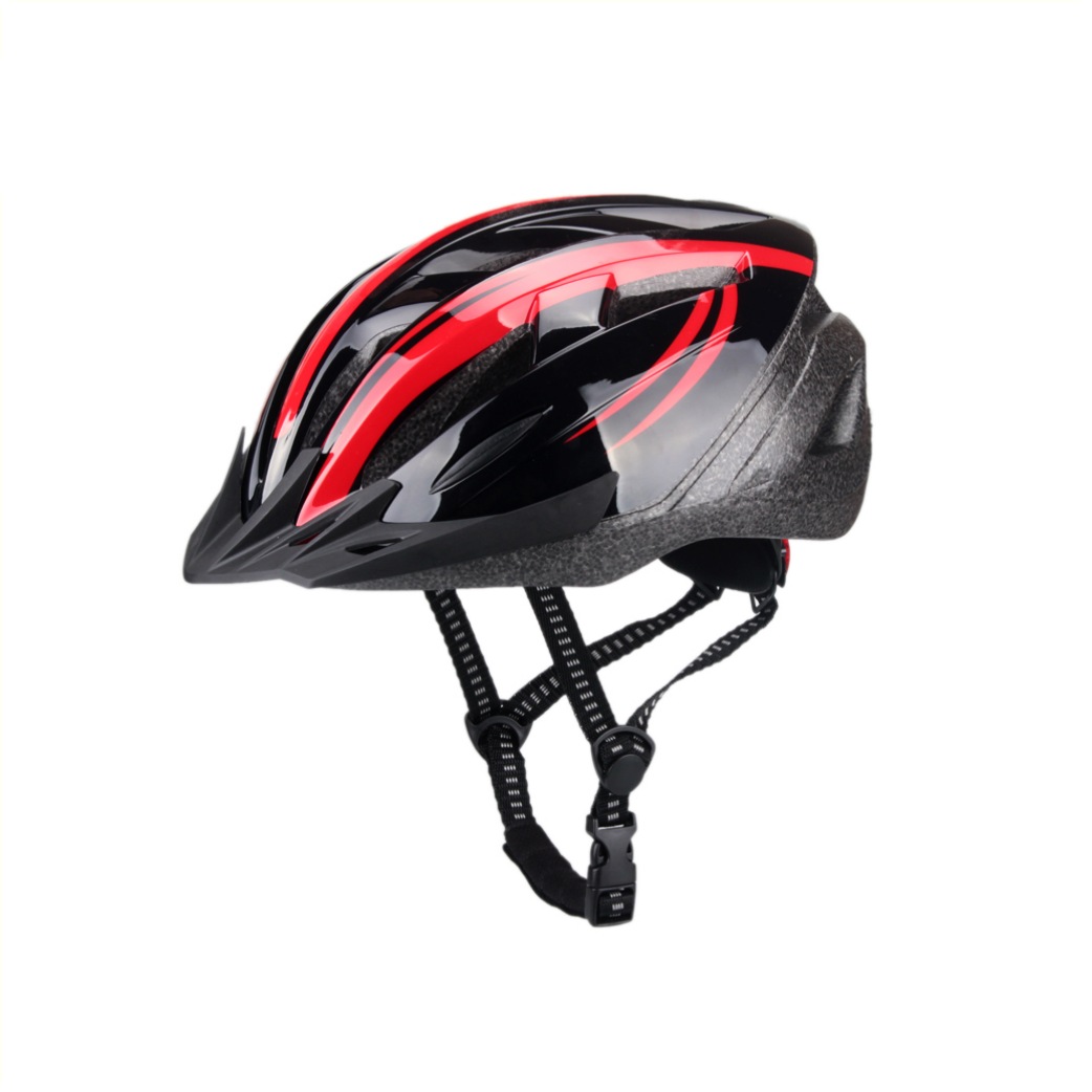 Casque FALKX, taille M 55-58cm rouge/noir. Conforme à NEN-EN 1078:2012+A1:2012