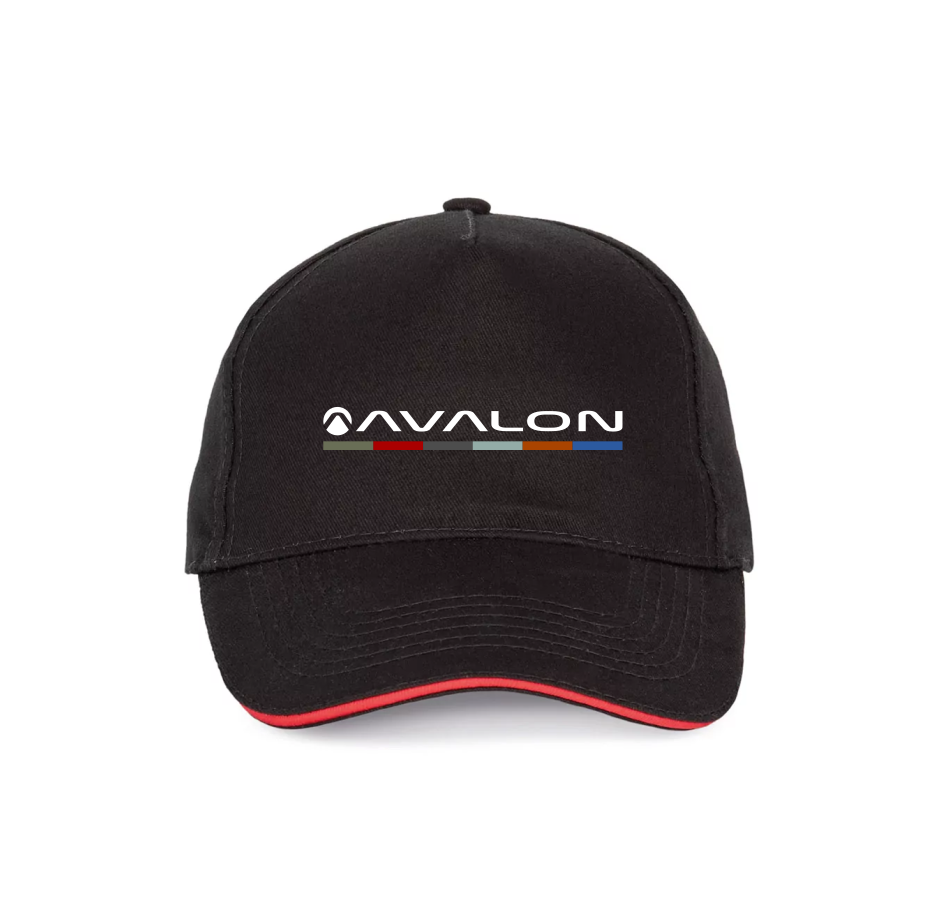 Casquette Avalon Taille unique, noire