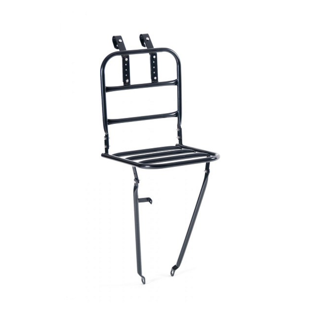 Porte-bagages avant FALKX Transport II noir mat. Dimensions : 30x30cm