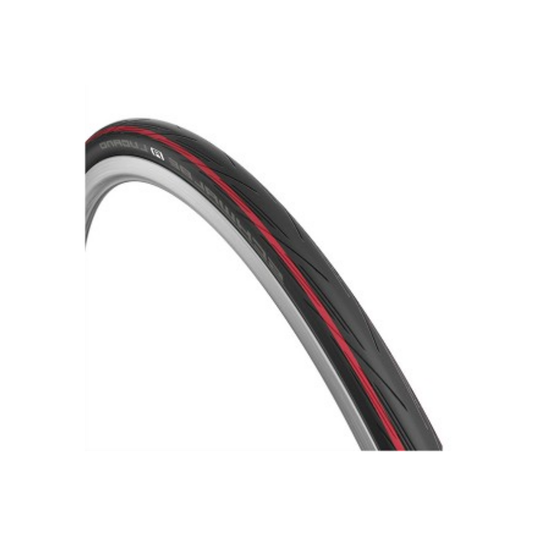 Schwalbe Lugano II (K-guard), Noir/rouge sans reflet, 28x1.00 ETRTO 25-622