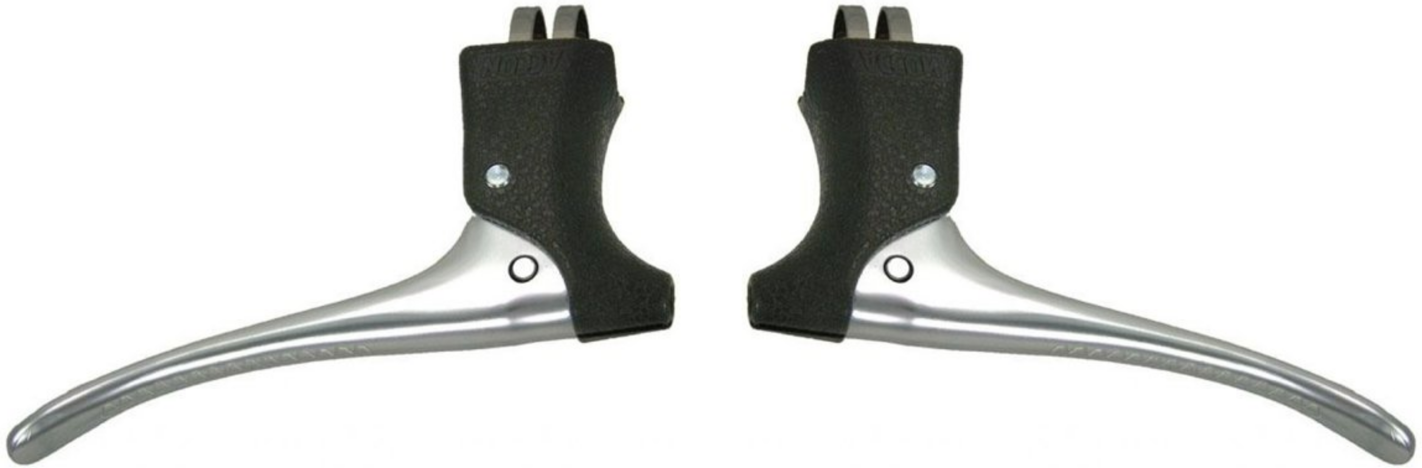 Levier de frein Saccon, par jeu Aluminium/plastique. Noir argent