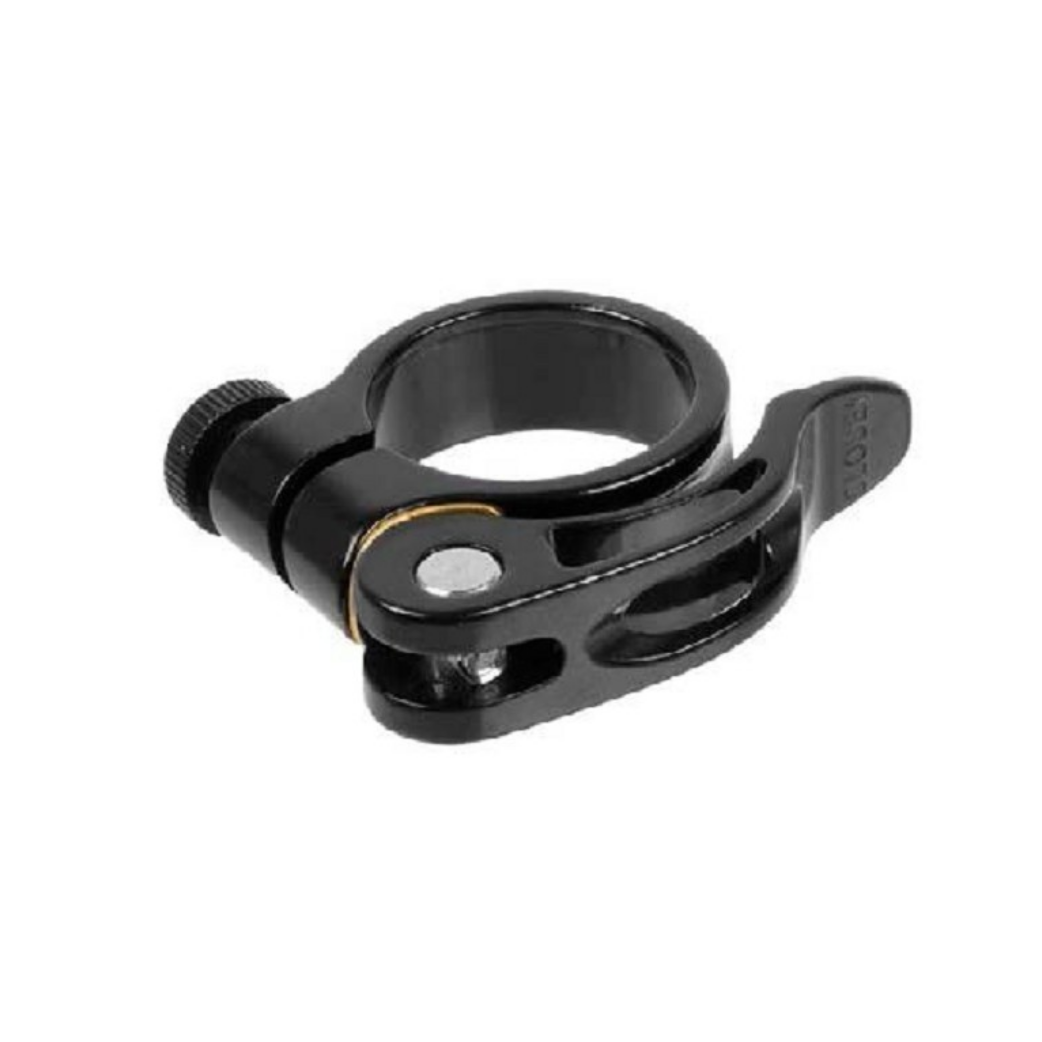 Collier de tige de selle Zoom avec dégagement rapide 35 mm, noir