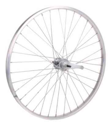 Roue arrière 28x1 5/8x1 3/8 Jante aluminium, moyeu de frein KT