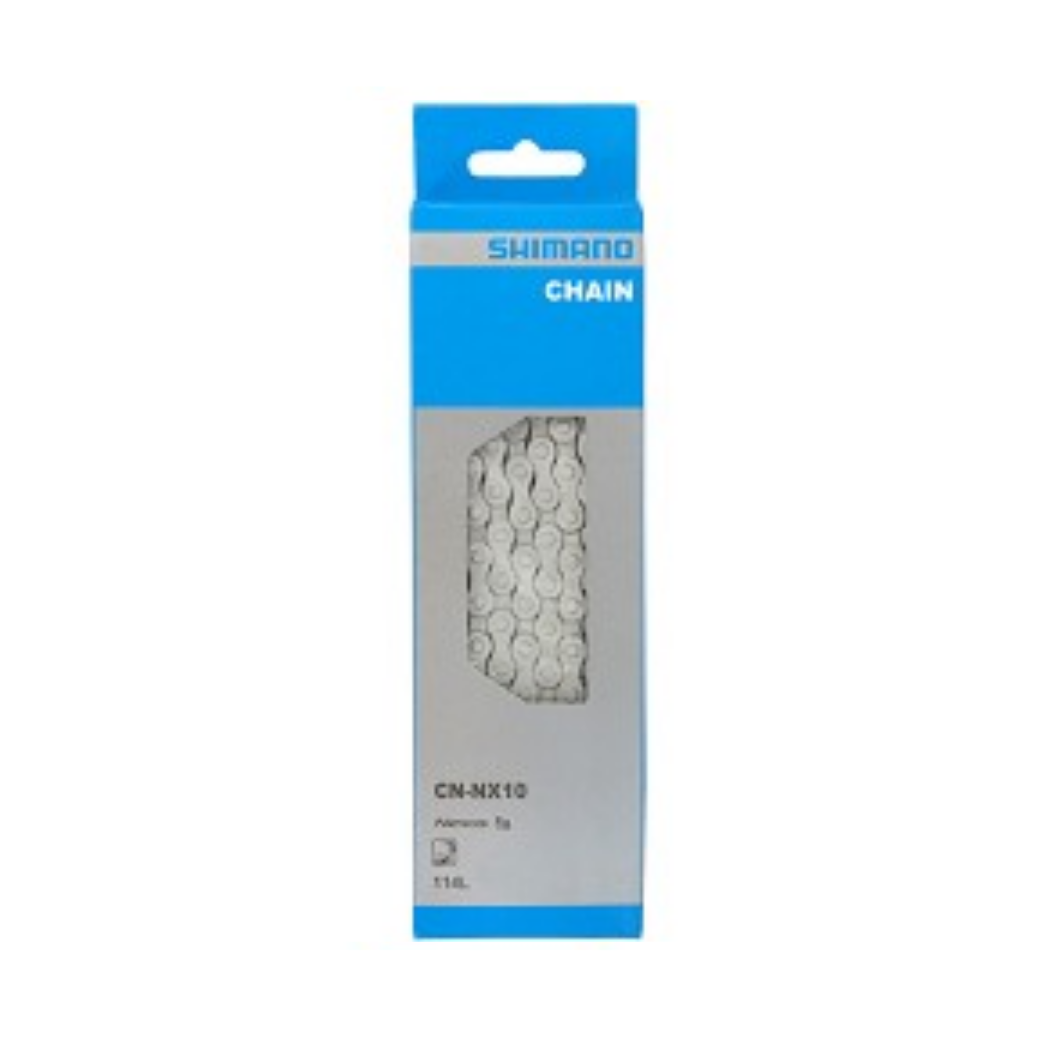 Chaîne Shimano NX10, 114 maillons, Nexus anticorrosion 1 vitesse