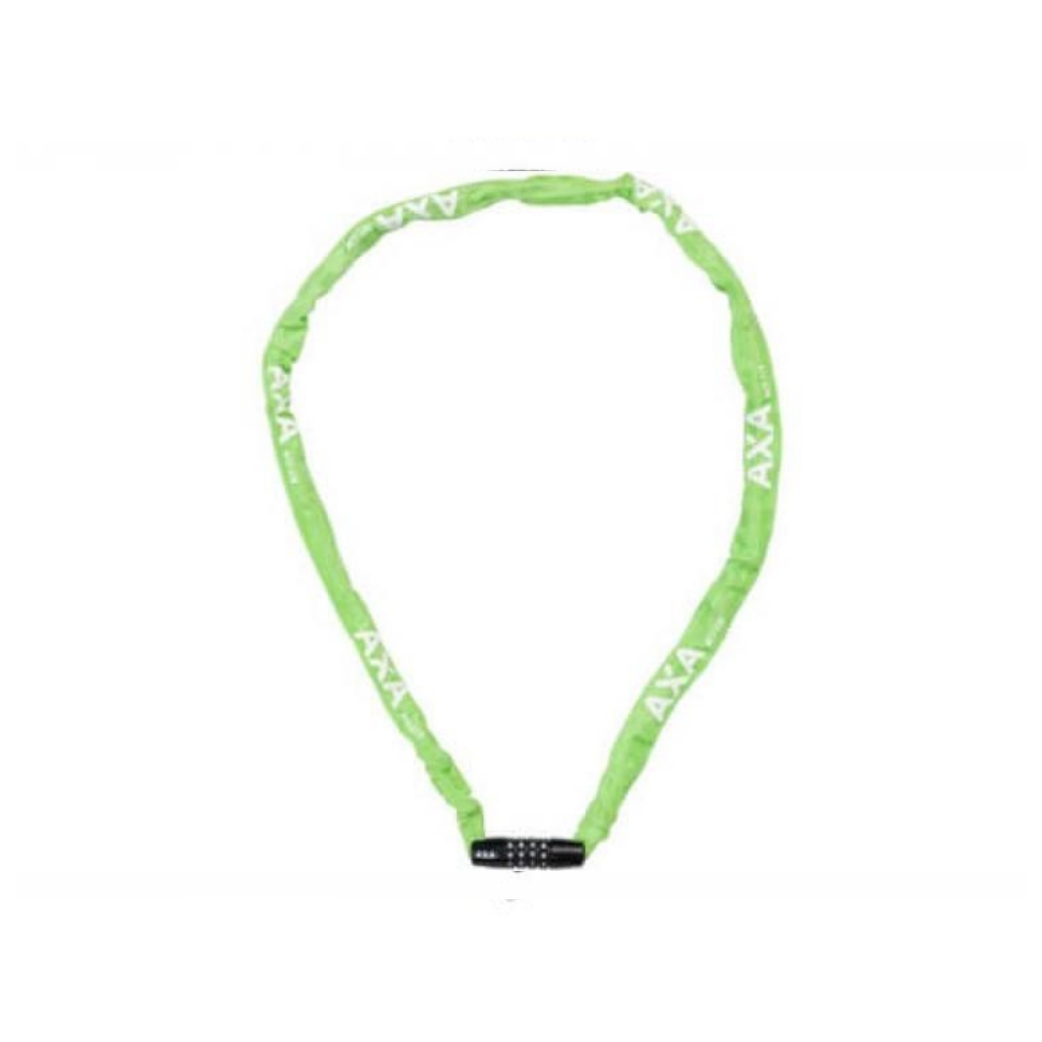 Antivol à chaîne Axa Rigid RCC 120/3,5 avec combinaison Vert