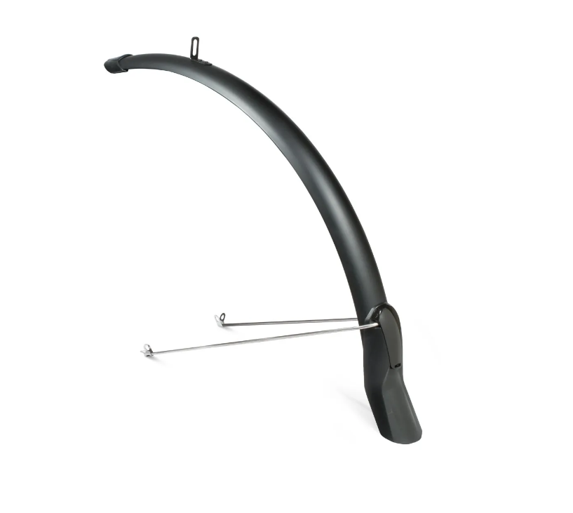 Garde-boue Eurofender Scatto 28", avant. Noir mat, 51 mm de large.