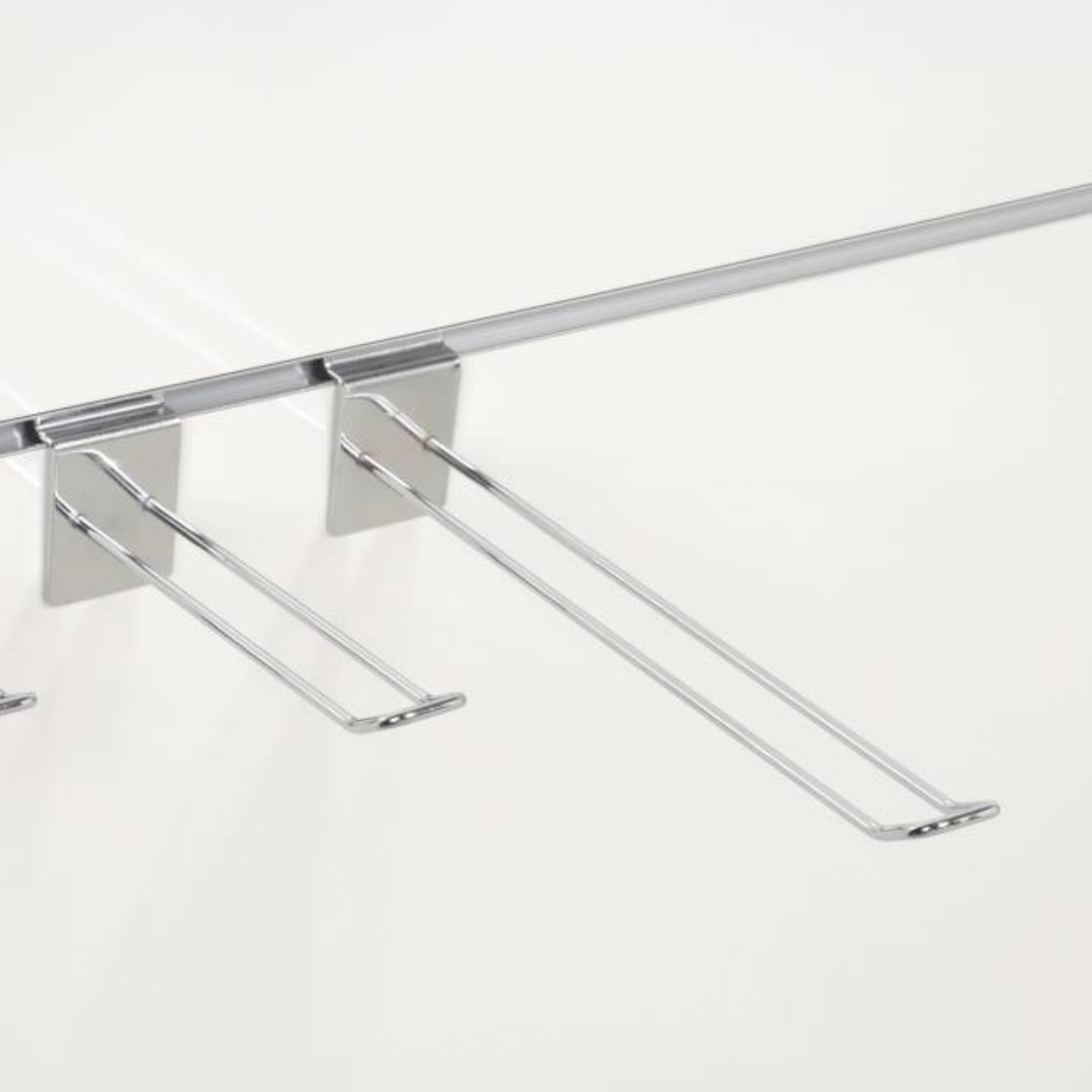 Crochet Slatwall/Lamel double fermé L20cm diam 4mm