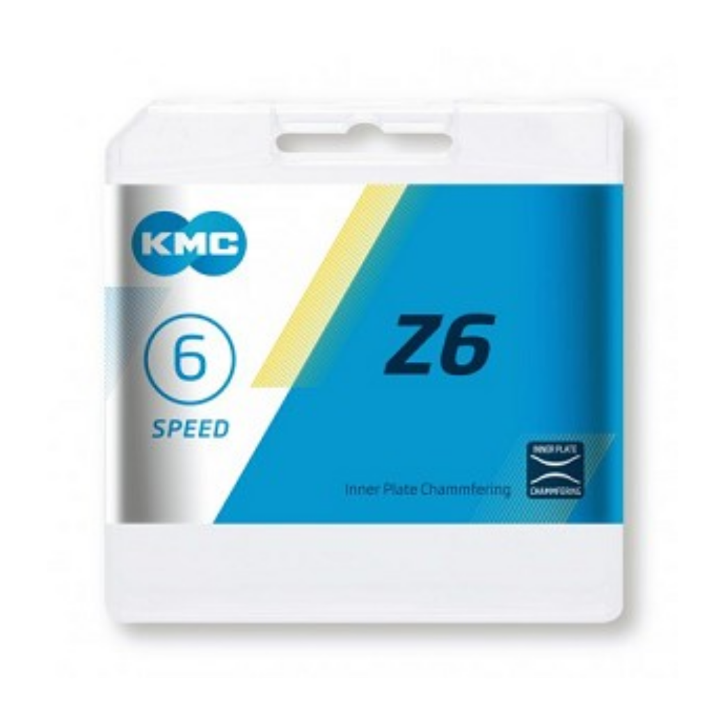 Chaîne KMC Z6 1/2" X 3/32", 6 vitesses