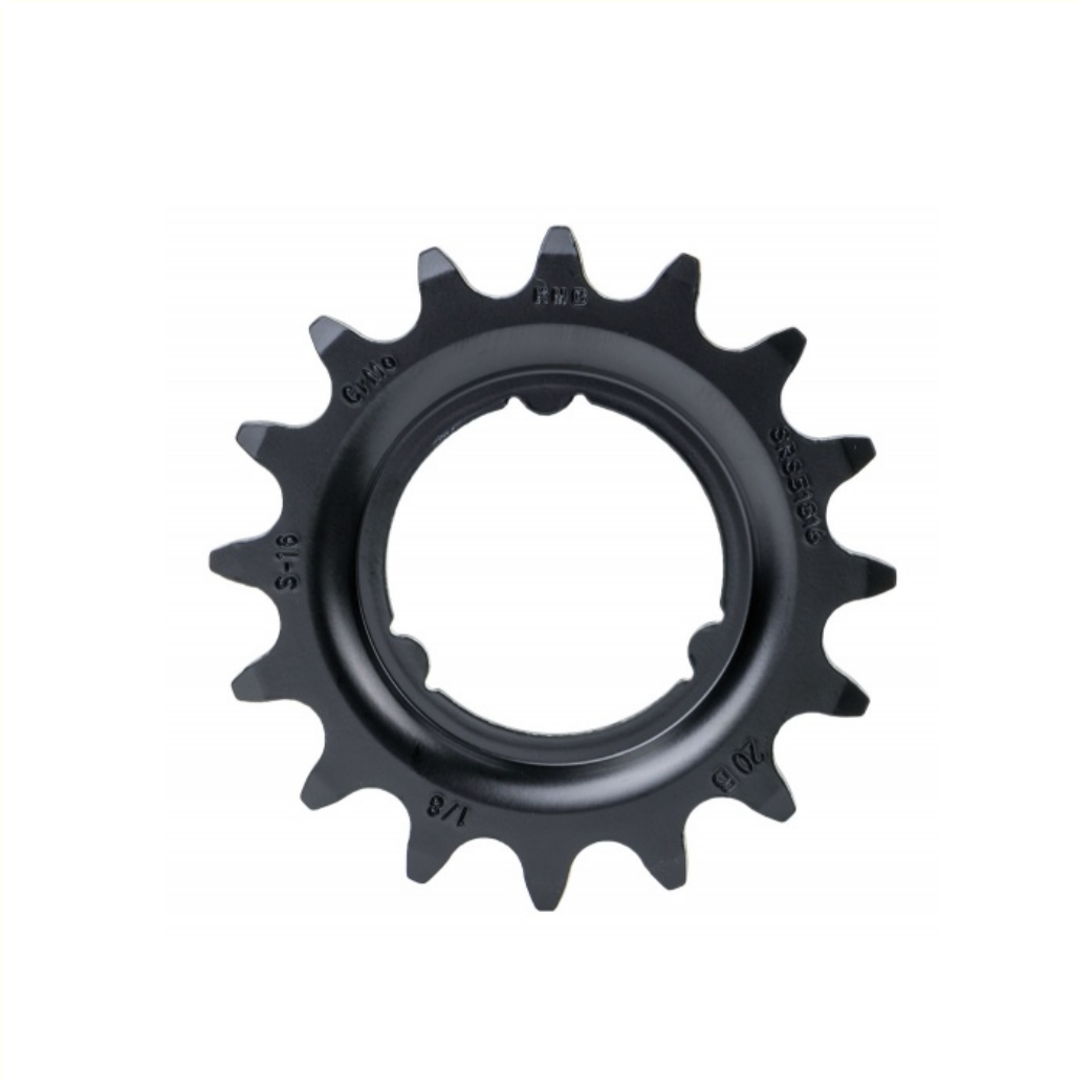Pignon KMC 16T Shimano 1/2x1/8, pour moyeux à vitesses Shimano.