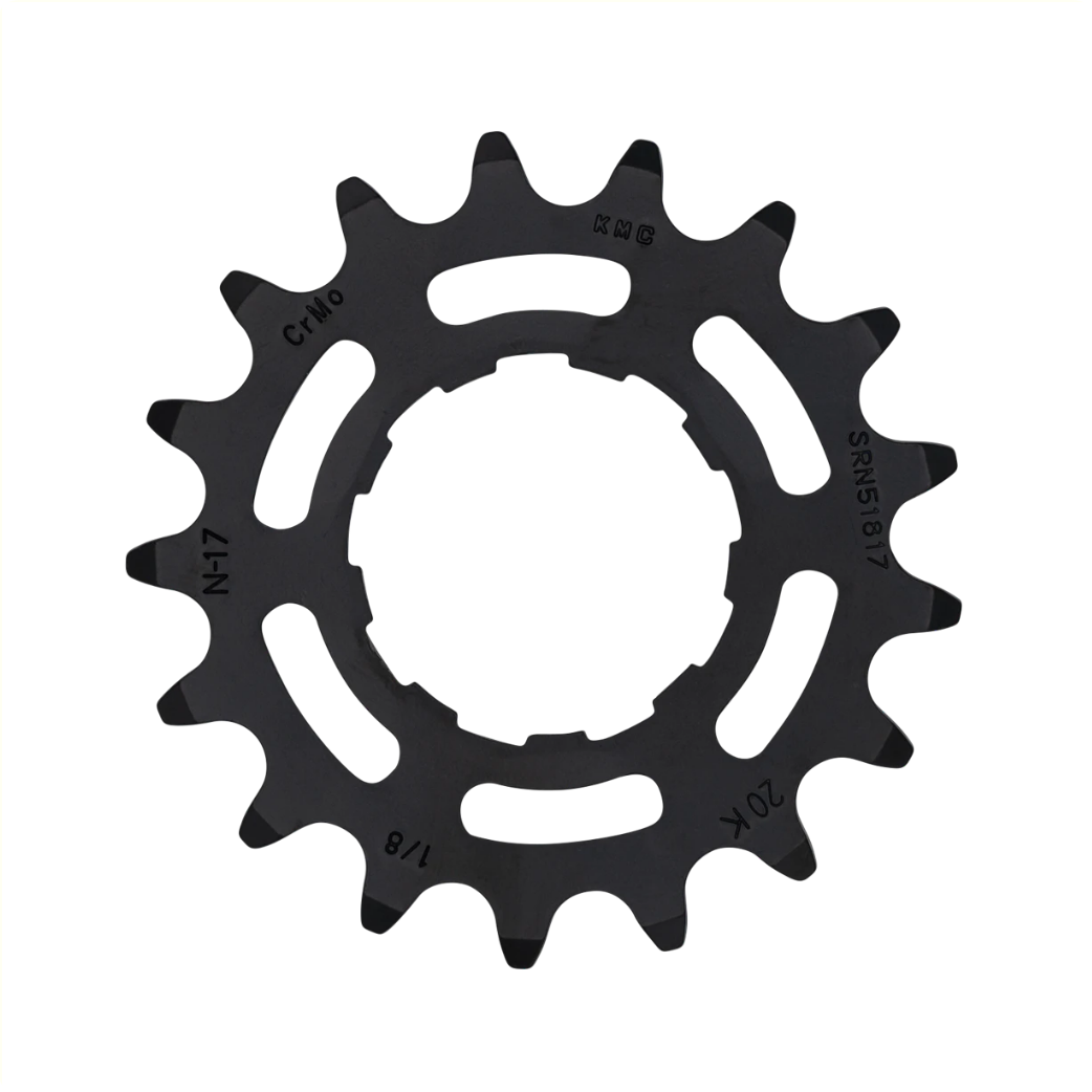 Pignon KMC R Enviolo pignon arrière étroit 19T . Chromoly Noir 1/2x3/32.