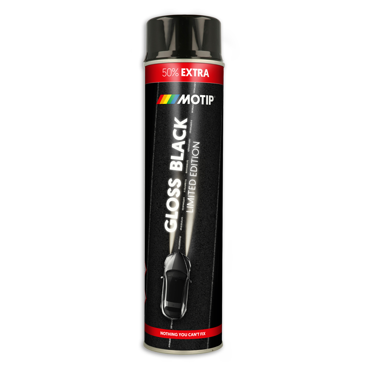 Motip Peinture en aérosol noir 600ml