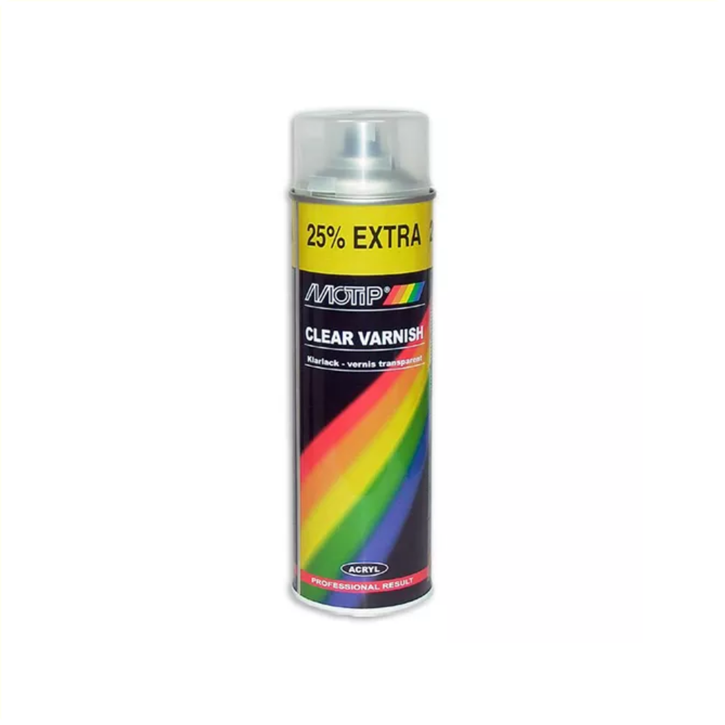 Motip Peinture en spray laque transparente mate 500ml