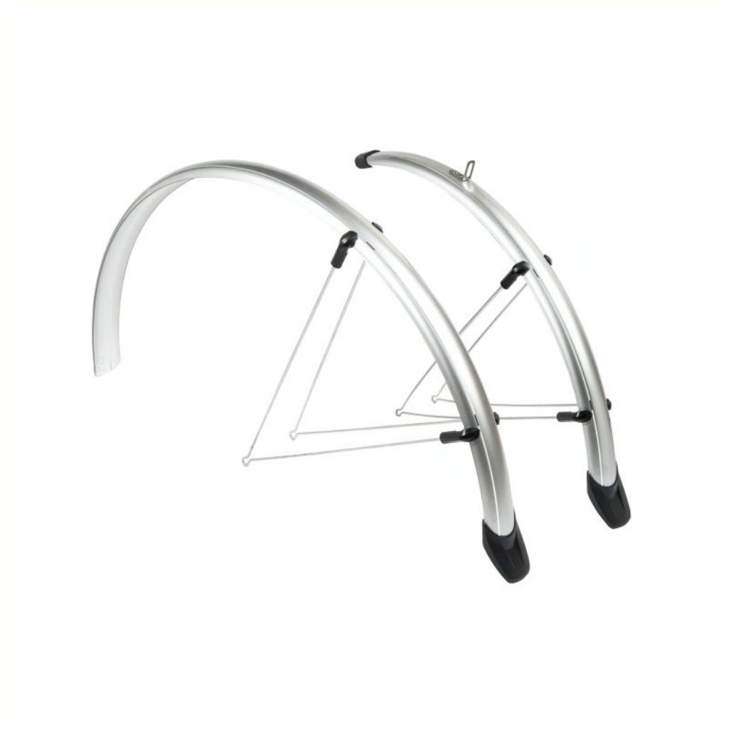 Eurofender Garde-boue Set Rapido 28 pouces 46mm Argent