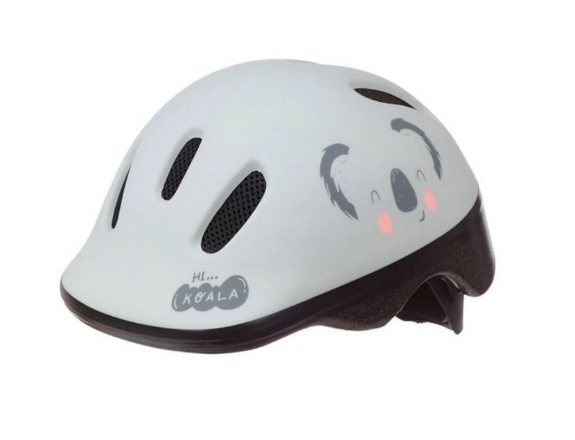 Casque pour enfants Polisport Koala. taille : XXS (44/48 cm), couleur : gris mat