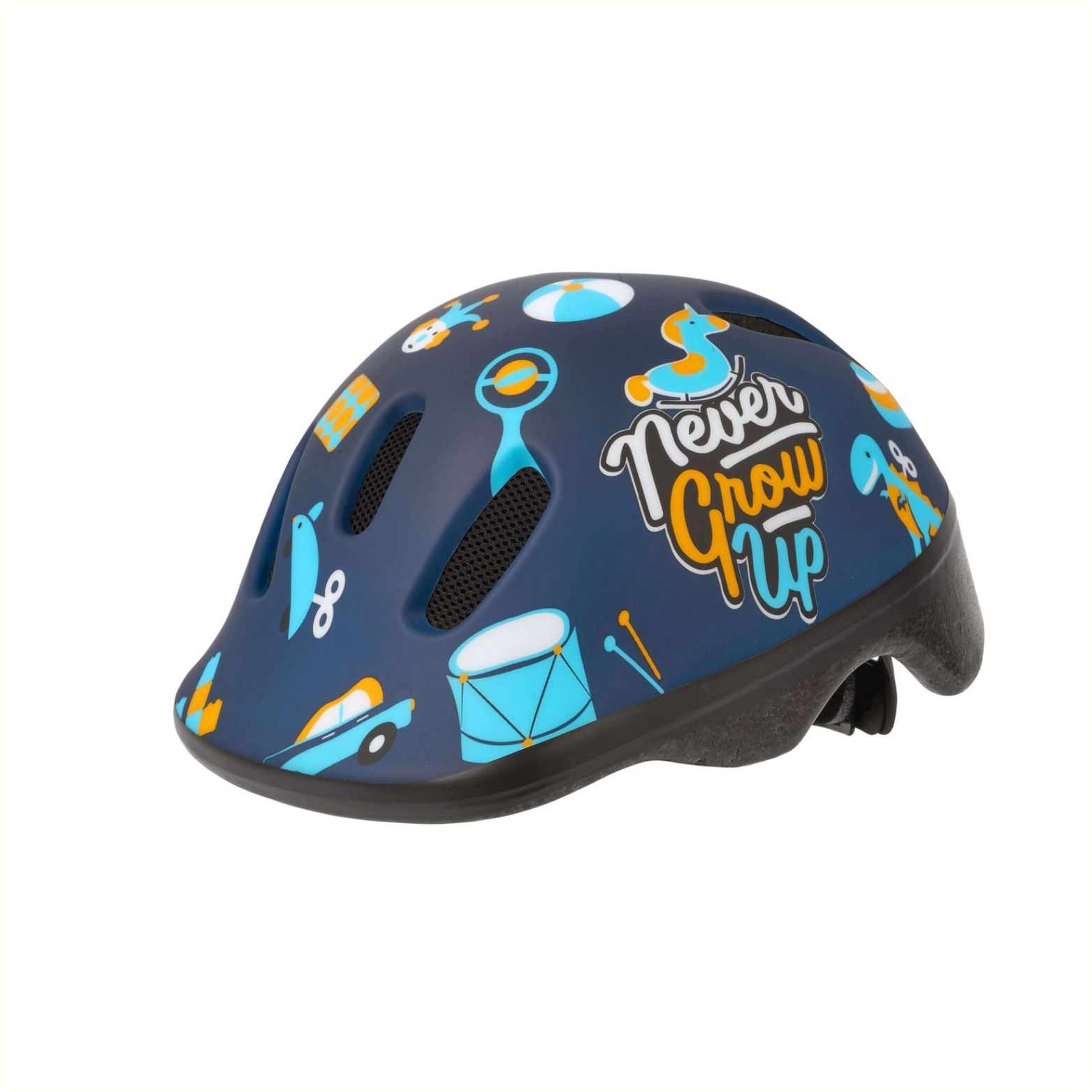 Casque pour enfants Polisport Jouets. taille : XXS (44/48 cm), couleur : bleu matCasque pour enfants Polisport Jouets. taille : XXS (44/48 cm), couleur : bleu mat